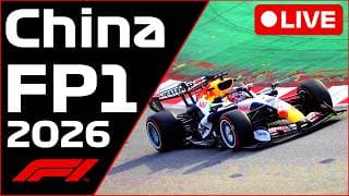 🔴f1 Live -  China Gp Fp1 - Commentary + Live Timing
