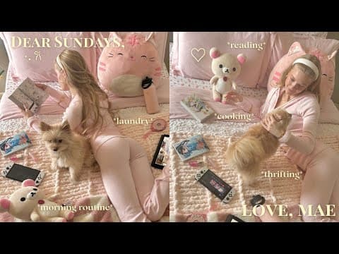 💌 A Love Letter To Sundays - A Cozy And Productive Weekly Reset ⋆. 𐙚 ˚