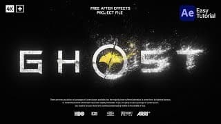 After Effects Tutorial: Particles Logo & Text Animation | Simple Way - Trapcode Particular Tutorial