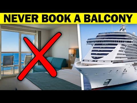 Why I’ll Never Book A Balcony Cabin Again! (and Why You Should Too)