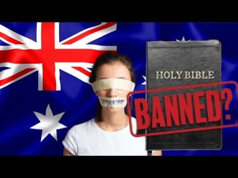 New Australian Hate Speech Bill! An Attack On Christianity?