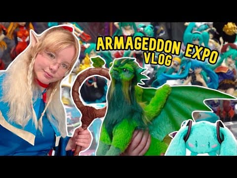 Finally Cosplaying Again! Con Vlog! Armageddon Expo Christchurch