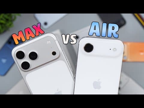 Iphone 17 Pro Max Vs Iphone Air After 1 Week: What I Really Think!
