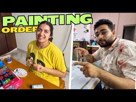 Aish Ko Milla Painting Ka Order 🔥