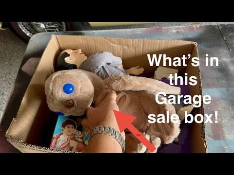 Retro Finds At A Garage Sale Plus 150 Year Old Tools!