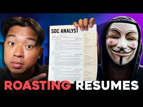 Cybersecurity Professionals Roast Beginner Resumes