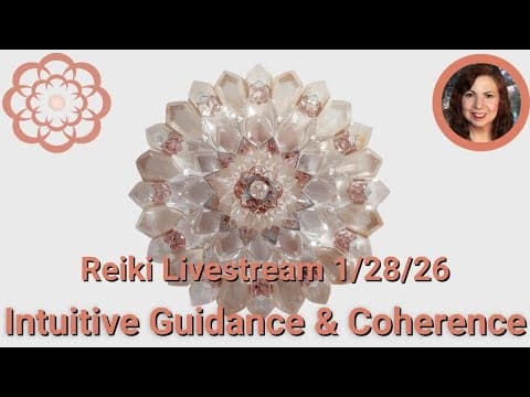 🌸intuitive Guidance And Coherence , 1/28/26, Rest Relaxation Reiki Livestream