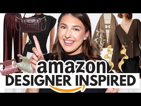 New *designer Inspired* Amazon Must Haves That Look So High End!! 😱