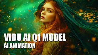 New Ai Animation Model From  Vidu Ai Q1, Example Render.