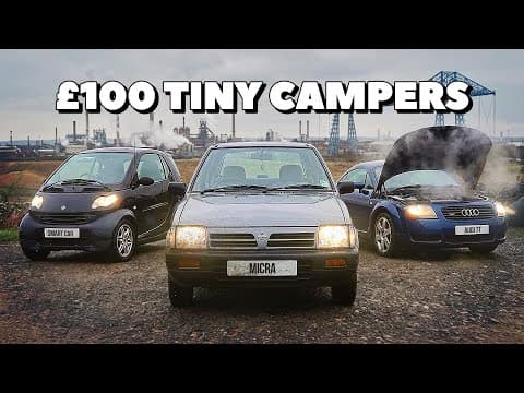 We Built Tiny Campers For £100... Only One Car Survived