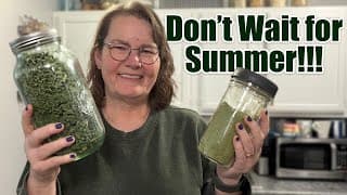 Yes, You Can Dehydrate In Winter! Let's Start With The Greens! (stop Freezing Them!)