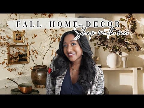 *new* Fall Shop With Me  & Haul | Fall Home Decor 2024 | Falling For Fall Ep. 1