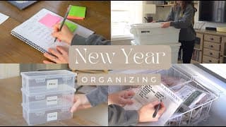 January Reset- New Year Home Organization Hacks: Decluttering & Simplifying
