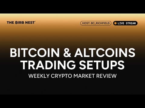 🟢 Live | Crypto Market Review - Trading Setups For Bitcoin & Altcoins