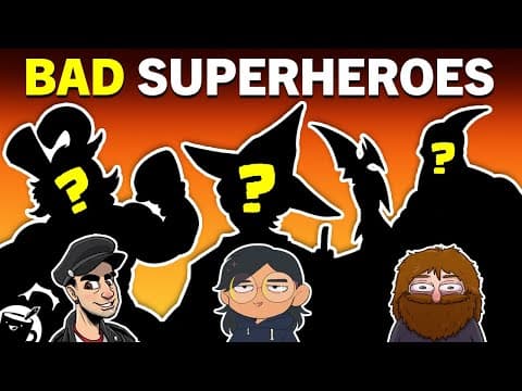 We Drew The Worst Superheroes (ft. Ralph Attanasia)