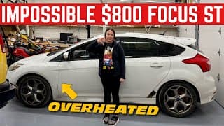 She Bought An $800 Focus St... It Stranded Her On The Highway