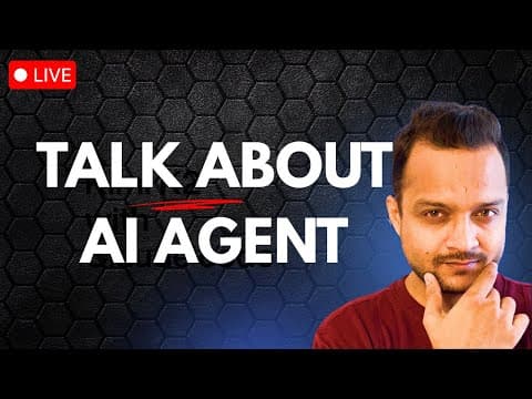 Let's Talk About Ai Agents