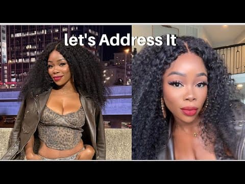 Let's Address The Elephant In The Room. Get Ready With Me As I Give You The Tea On This #unicehair