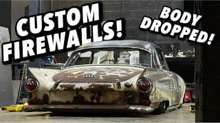 Making Custom Firewalls & Sheet Metal - Rare 1960 Bagged Auto Union 1000sp!