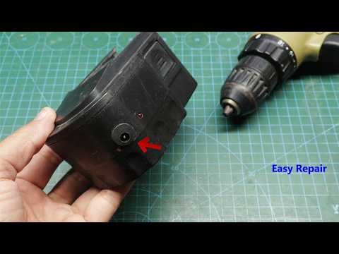 How To Rebuild Cordless Drill Battery Pack