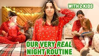 Realistic ‘mom’ Evening Routine With Kids | Meal Prepping, Self-care And Bedtime Ritual