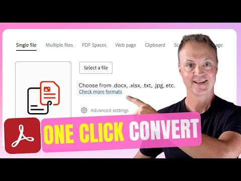 Best File Converter: How To Convert Different File Formats To & From Pdf Fast | Adobe Acrobat Studio