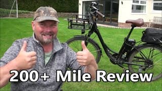 200+ Mile Review - Iscooter U2 Electric Bike Review