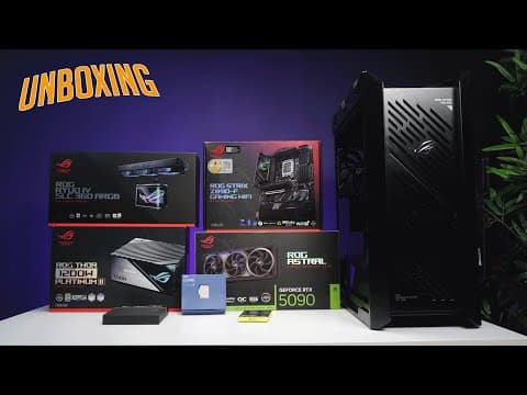 Unboxing ₱350k Rog Pc | Intel® Core™ Ultra 9 285k | Rog Astral Rtx 5090