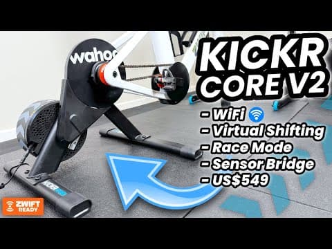 Wahoo Kickr Core V2 Review // Next-generation Core Arrives!