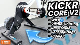 Wahoo Kickr Core V2 Review // Next-generation Core Arrives!