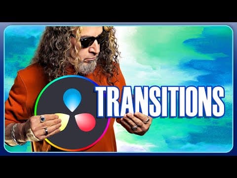 How To Build Your Own Transitions In Davinci Resolve - No Templates Needed