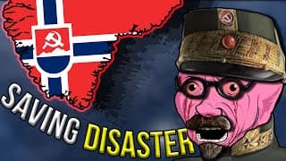 Disaster Save- Greenland Defeats Germany With No Cores, No Factories & No Army! |hearts Of Iron 4|