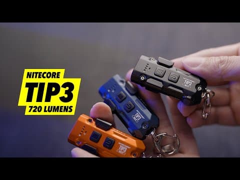 The Best Keychain Light… With One Stupid Flaw (nitecore Tip3)