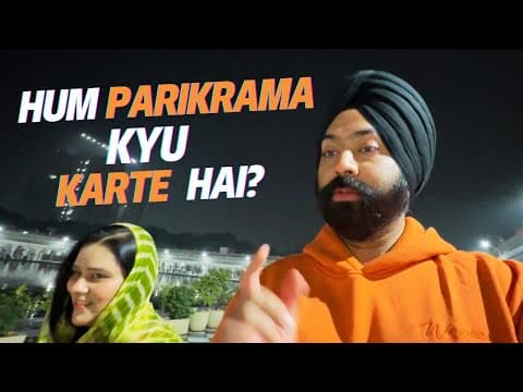 Why We Do Sarovar Parikarma? | Sardarcasm