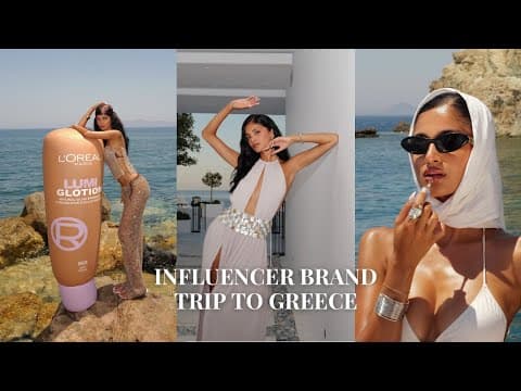 Brand Trip To Greece With L’oreal!!!  Kim Mann