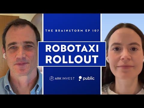 Robotaxi Rollout | The Brainstorm Ep 107