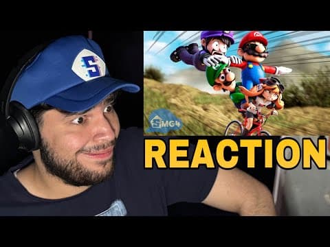 Smg4: Mario's Bike Trip [reaction] "racing In Training Wheels"