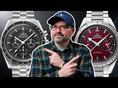 What's The Best Omega Speedmaster? The Speedmaster Moonwatch Pro Versus The Speedmaster '57