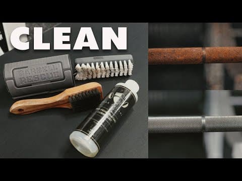 Rust In The Basement? Barbell Cleaning 2026