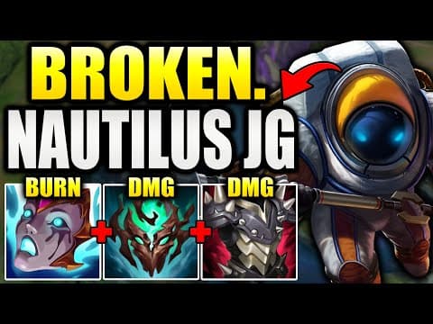 Nobody Plays Nautilus Jungle… But This Champ Is Op With The Correct Build! ⚓💥