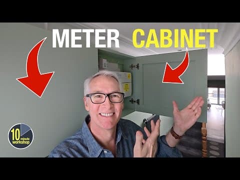 Wall Cabinet Scribe & Install [video 613]