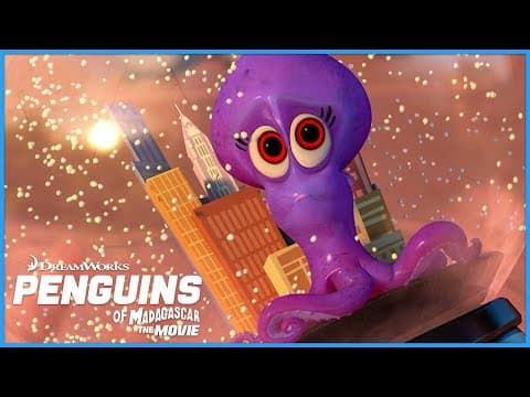 Tiny Dave Is Funny! 🐙 | Penguins Of Madagascar | Dreamworks Madagascar