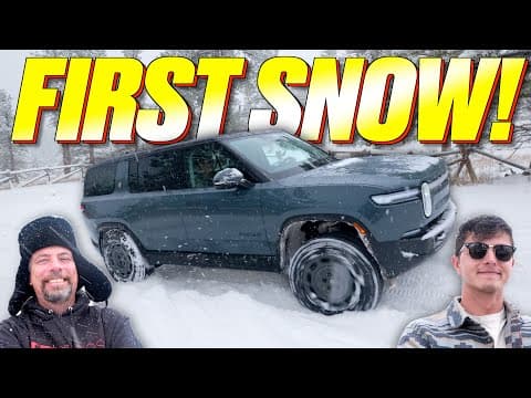 The 1025-hp 2026 Rivian R1s Quad Is Much Improved…but Is It Also Better Off-road In Deep Snow?