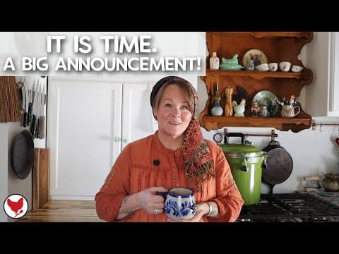 It Is Time - An Announcement!