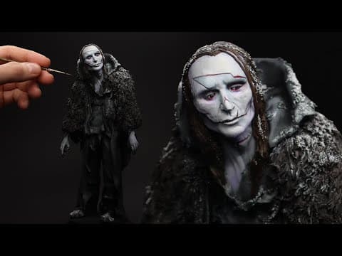 Sculpting The Creature From Guillermo Del Toro's Frankenstein!