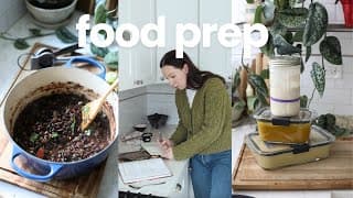 A Little Food Prep For The Week
