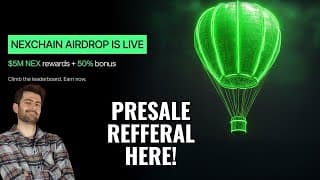 Nexchain: Ai Layer 1 Blockchain Changing Crypto Forever | $5m Airdrop + 50% Bonus!