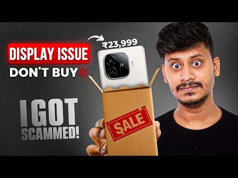 I Got Scammed Buying Iqoo Neo 10r In Sale !
