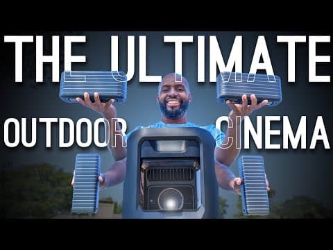 The Ultimate 7.1.4 Outdoor Cinema Setup: Soundcore Nebula X1 Pro!