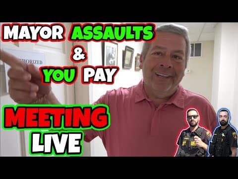💥mayor Peeler Makes A New Law Live!